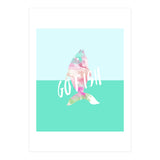 Go Fish With Quote (Print Only) thumbnail