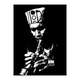 Don Cherry Trumpeter Jazz Music Legend in Grayscale (Print Only) thumbnail