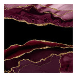 Burgundy & Gold Agate Texture 11 (Print Only) thumbnail