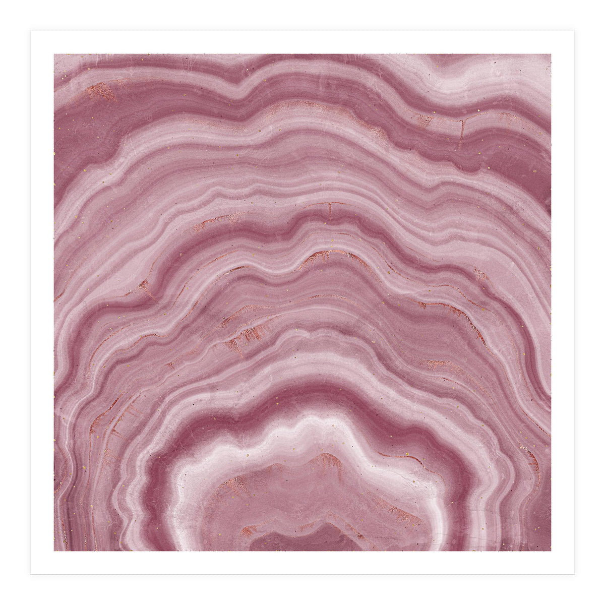 Pink Agate Texture 08 (Print Only)