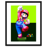 Super Mario Cartoon Character Pop Art thumbnail