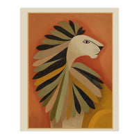 Leaf Mane Lion II (Print Only)