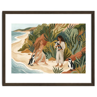 Penguin Friends By The Sea