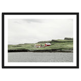 Red house on the shore - Iceland thumbnail