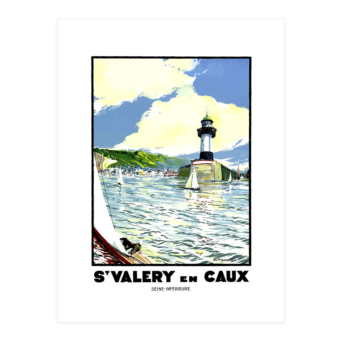 Saint Valery en Caux (Print Only)