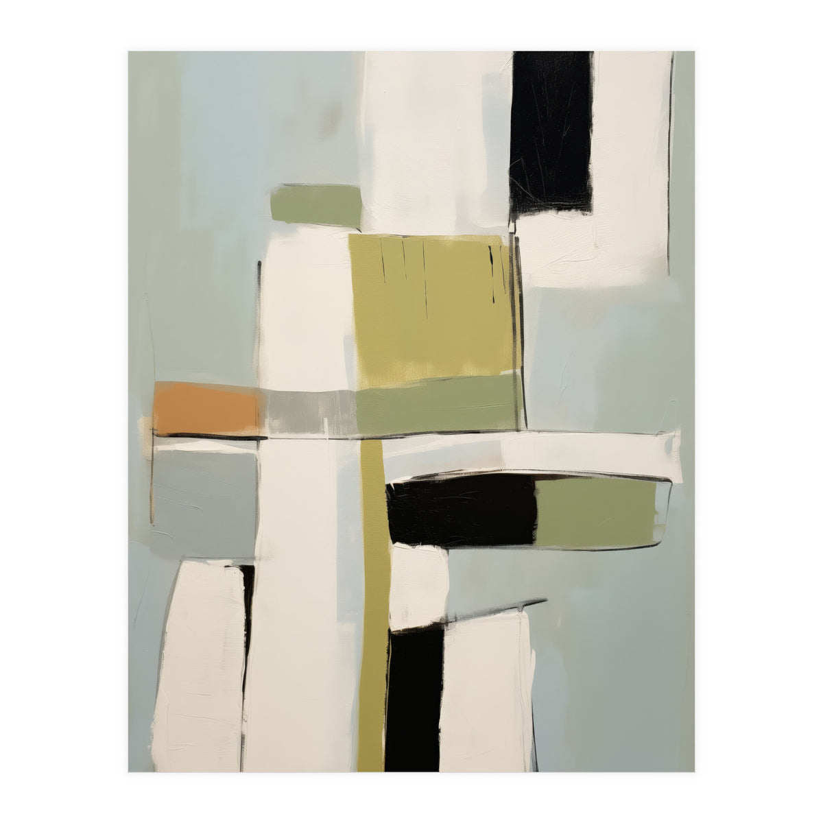 Modern Block Study 2 (Print Only)