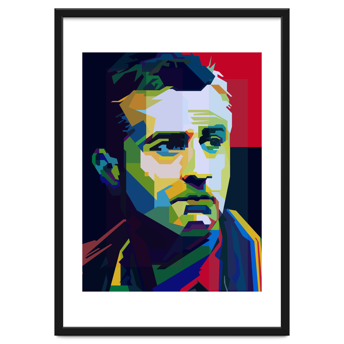 Robert De Niro Hollywood Movies Pop Art WPAP
