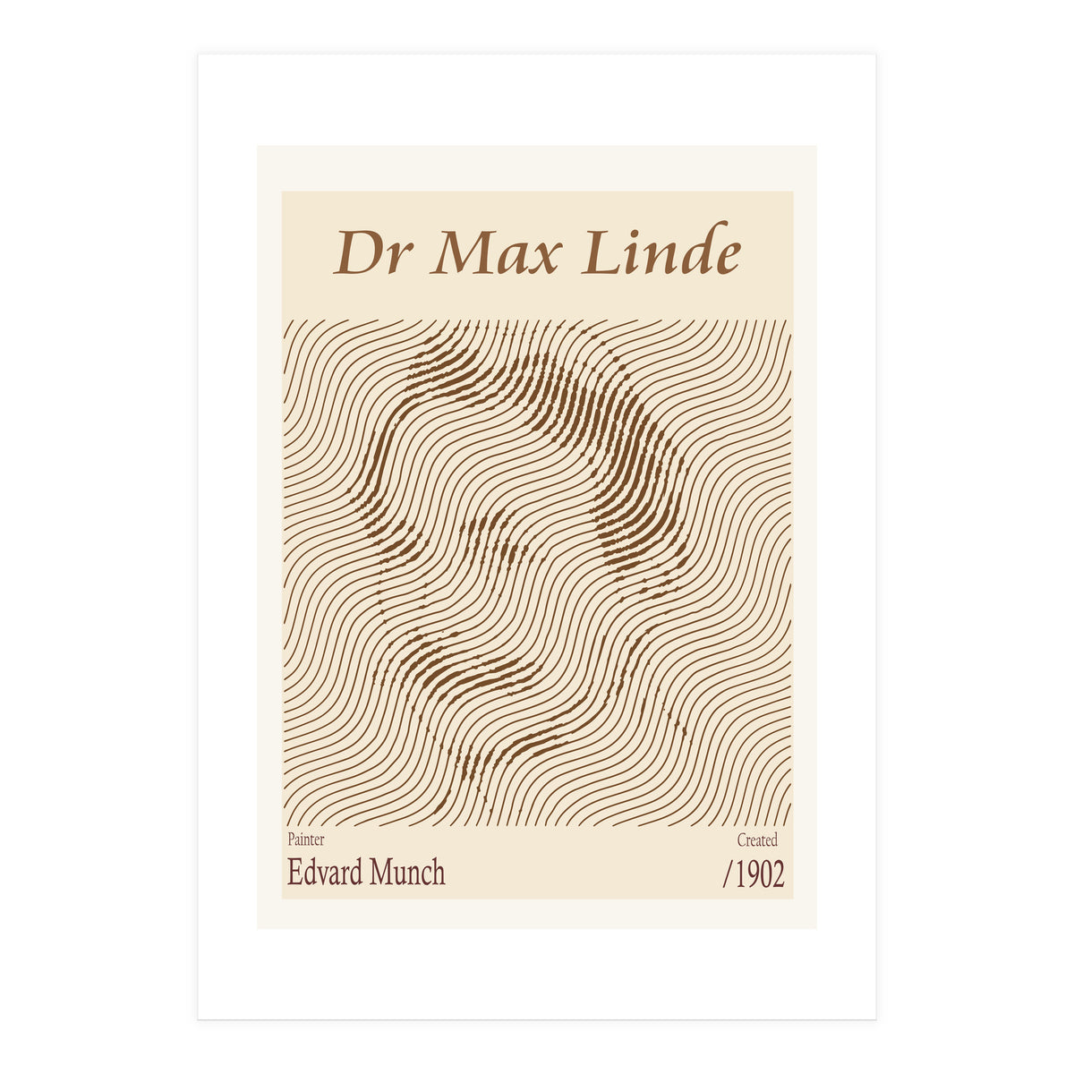 Dr Max Linde – Edvard Munch 1902 (Print Only)