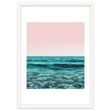 Ocean Love | Sea Beach Sand Waves Photography | Blush Nature Scenic Travel Island Digital thumbnail