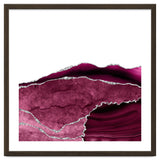 Burgundy & Silver Agate Texture 14 thumbnail