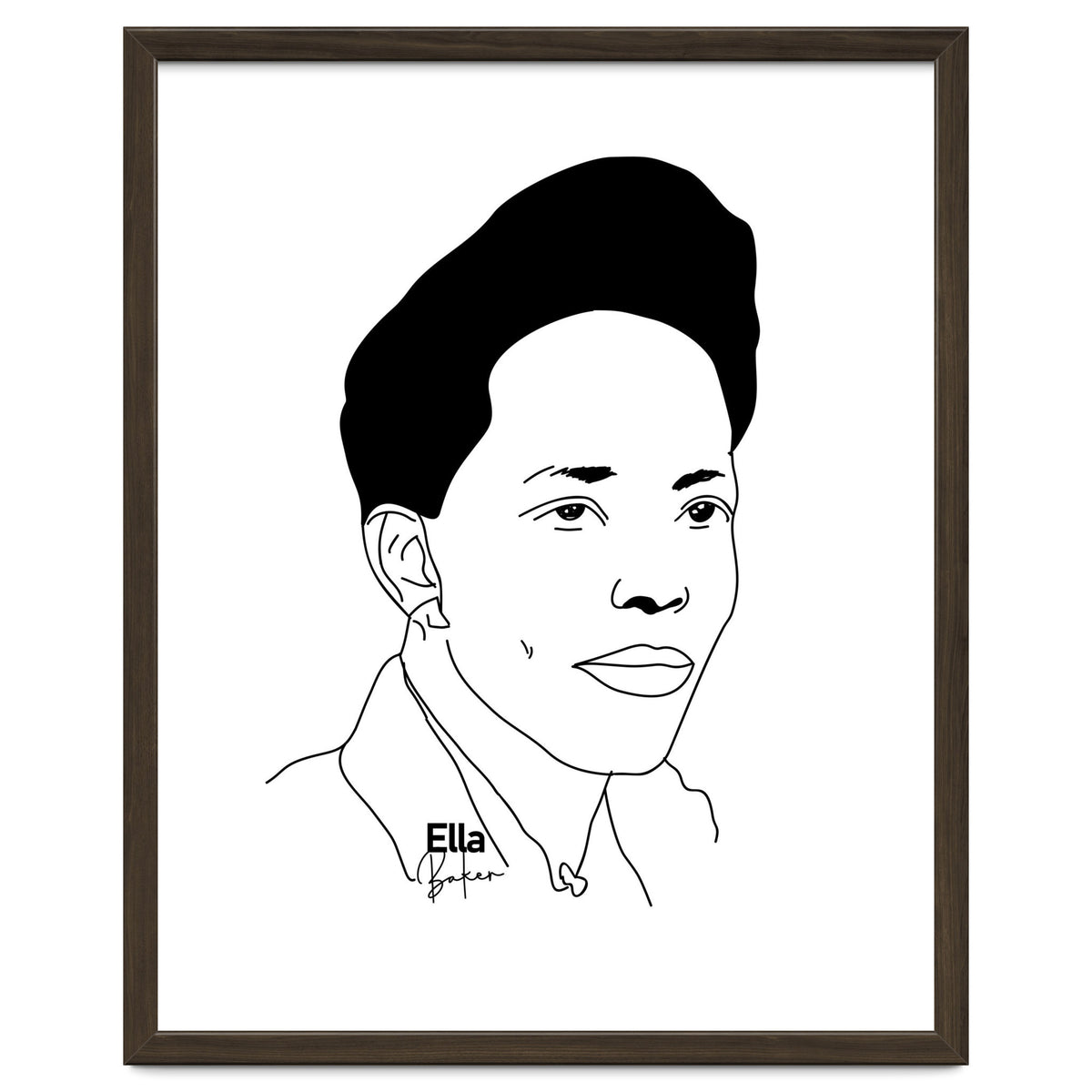 Ella Baker African-American Civil Rights Activist