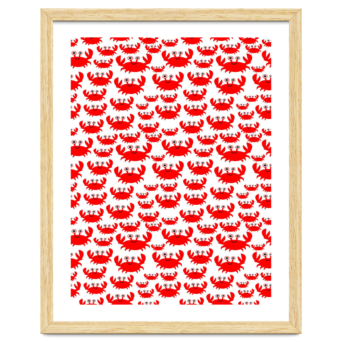 Red Crab Pattern