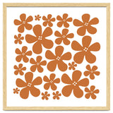 Brown Flowers Pattern thumbnail