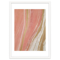 Blush Marble With Gold