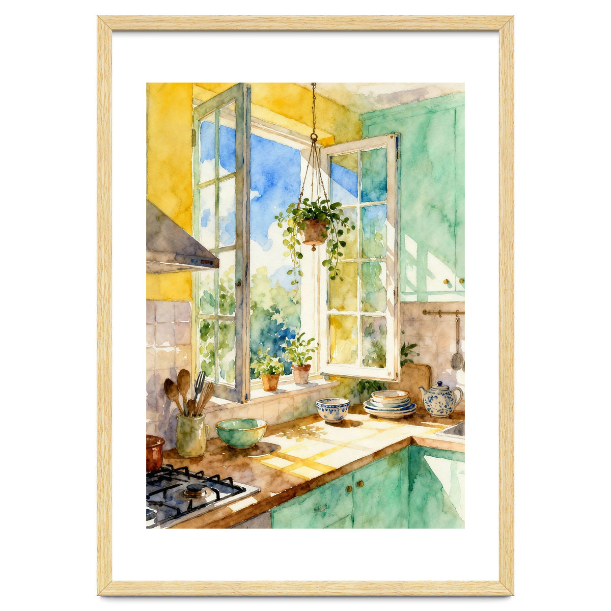 Matisse Inspired Kitchen Room