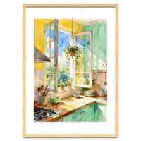 Matisse Inspired Kitchen Room