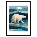 Polar Bear In The Blue Arctic thumbnail