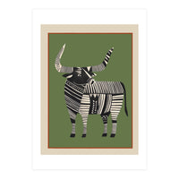 Striped Bull (Print Only)