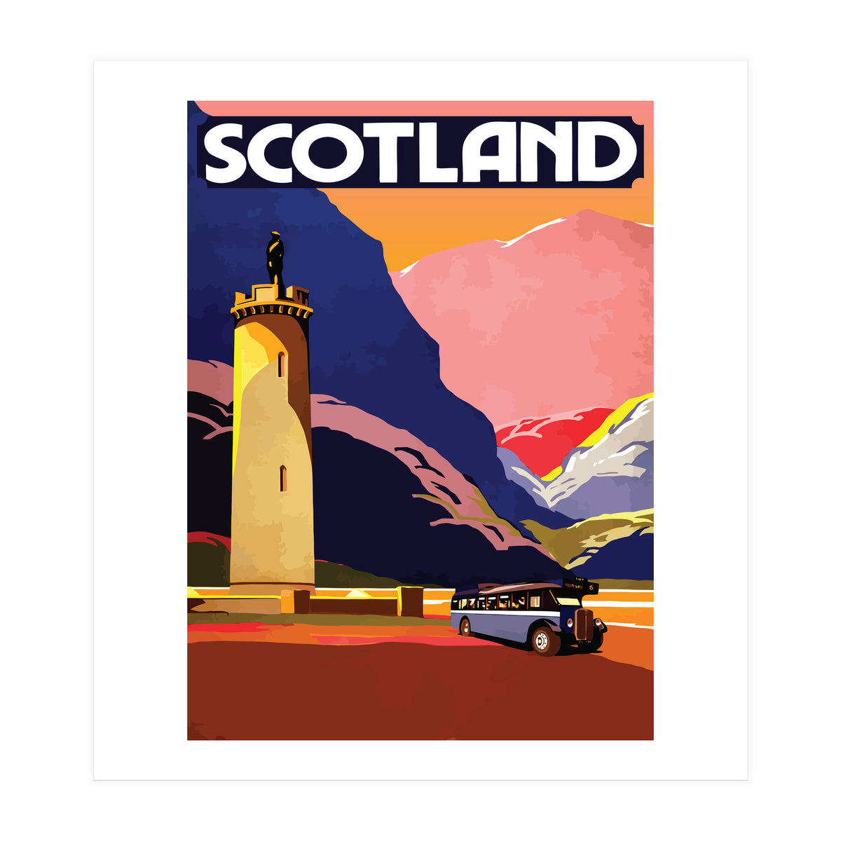 Scotland, Bus Tour (Print Only)