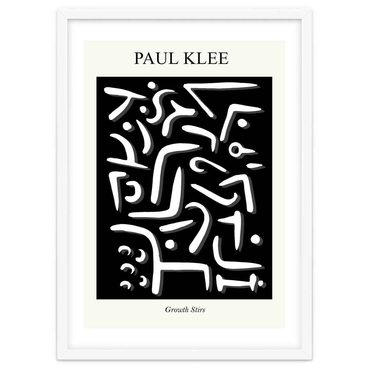 Growth Stirs — Inspired by Paul Klee