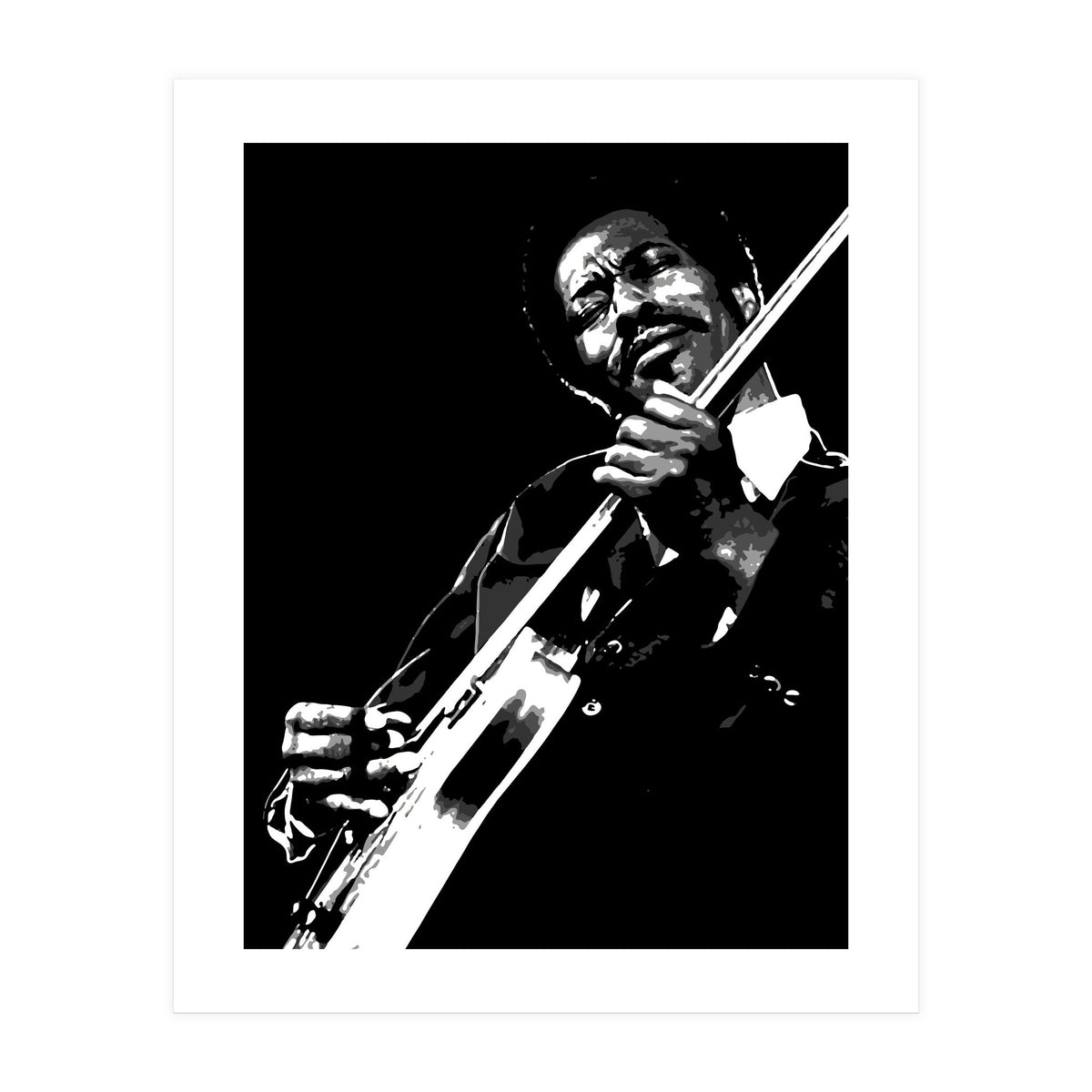 Buddy Guy American Blues Guitarist Legend (Print Only)