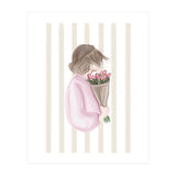 The Girl With The Tulips (Print Only) thumbnail