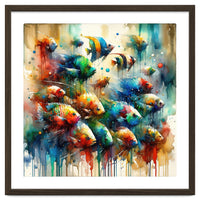 Colorful Aquarium Fish