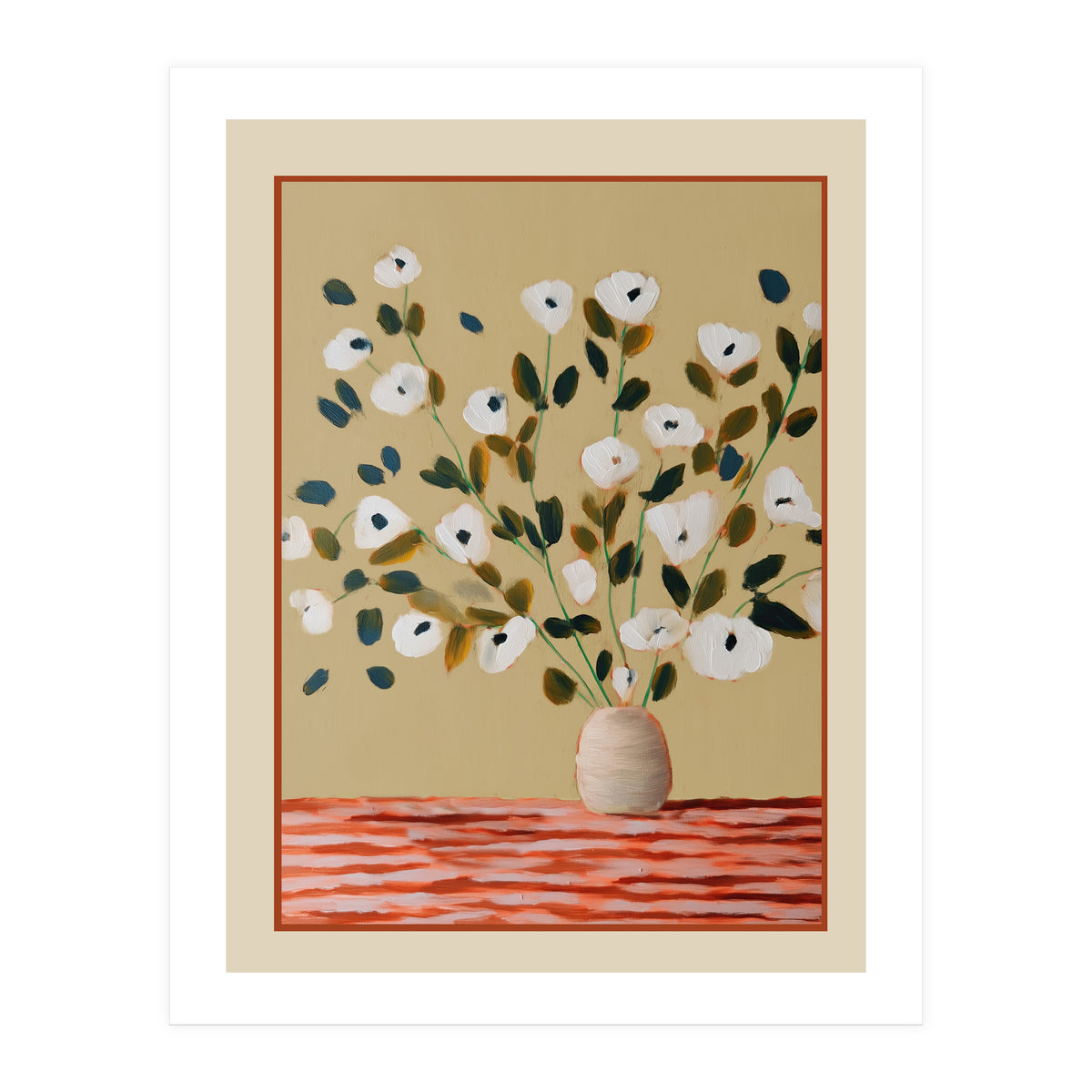 White Flowers (Print Only)