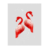 Flamingo Couple V1 (Print Only) thumbnail