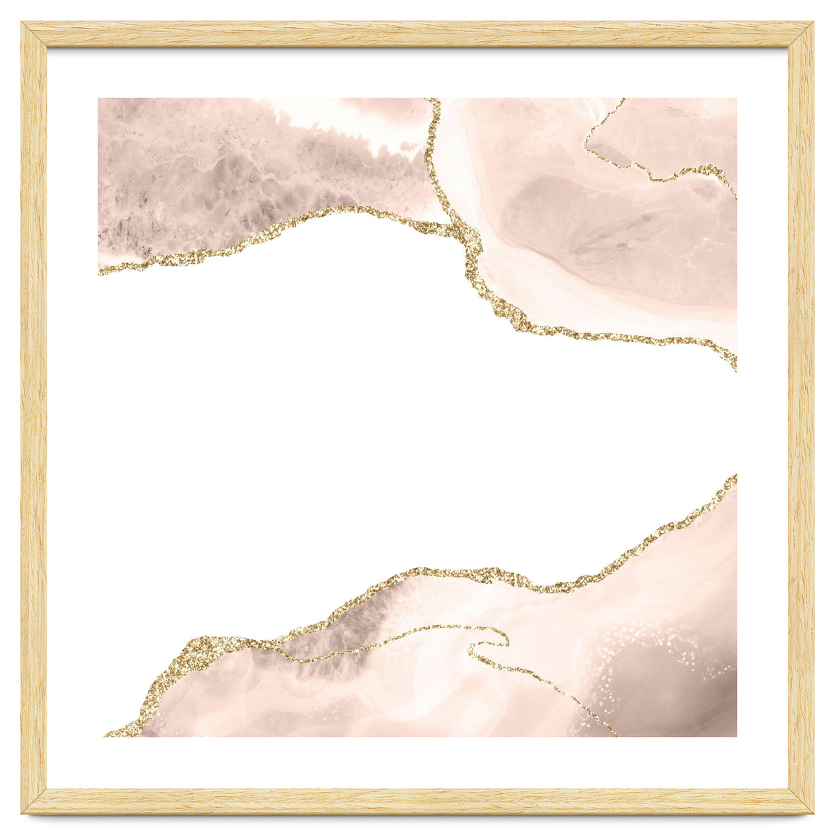 Ivory & Gold Agate Texture 09
