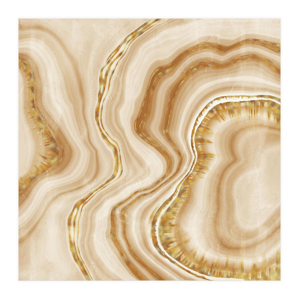 Golden Agate Texture 03 (Print Only)