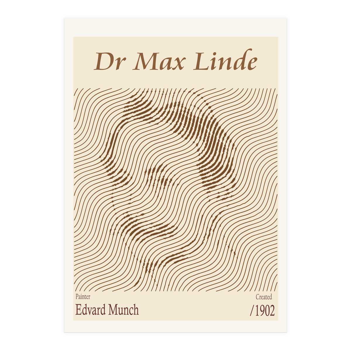 Dr Max Linde – Edvard Munch 1902 (Print Only)