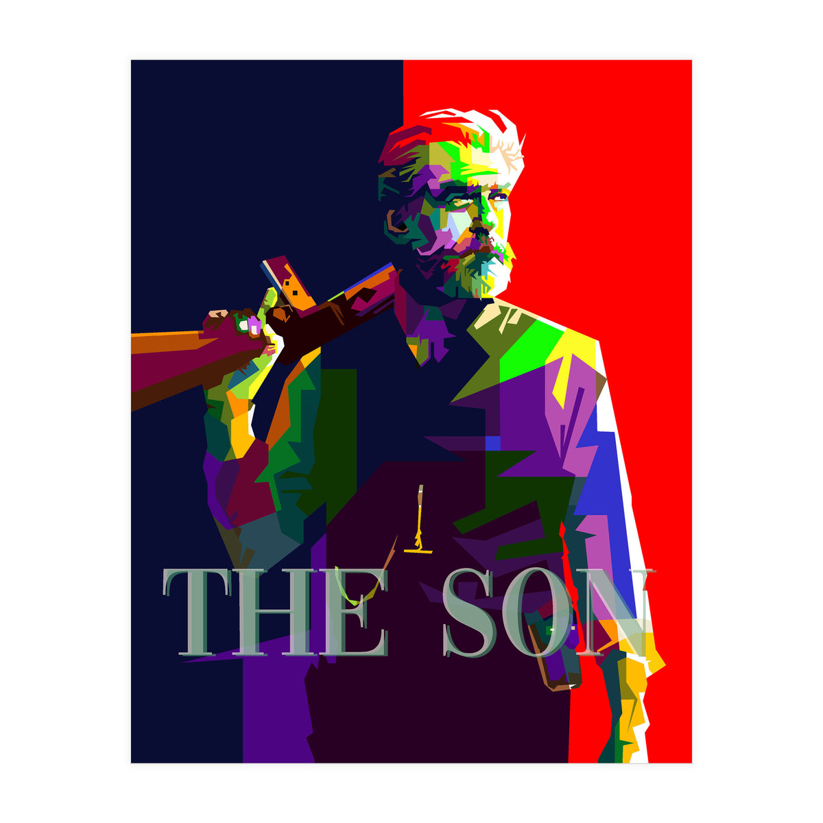 Pierce Brosnan Pop Art WPAP Trending Now (Print Only)