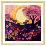 Folk Sunset Over Floral Hills thumbnail