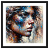 Intense Abstract Side Portrait thumbnail