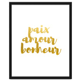 Peace Love Happiness #society6 #decor #buyart thumbnail