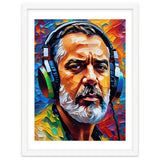 Man In Headphones Art thumbnail