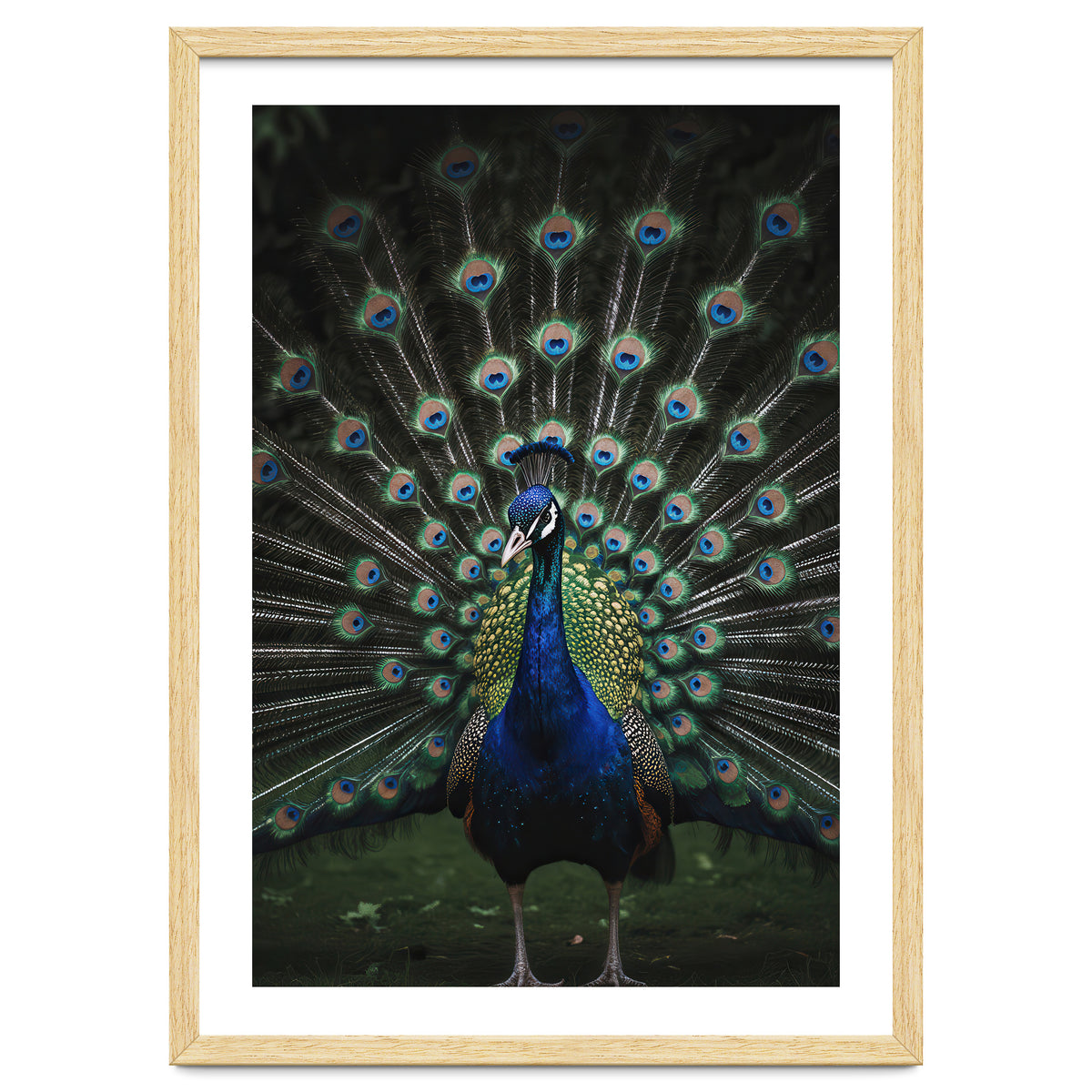 Peacock Portrait Photography