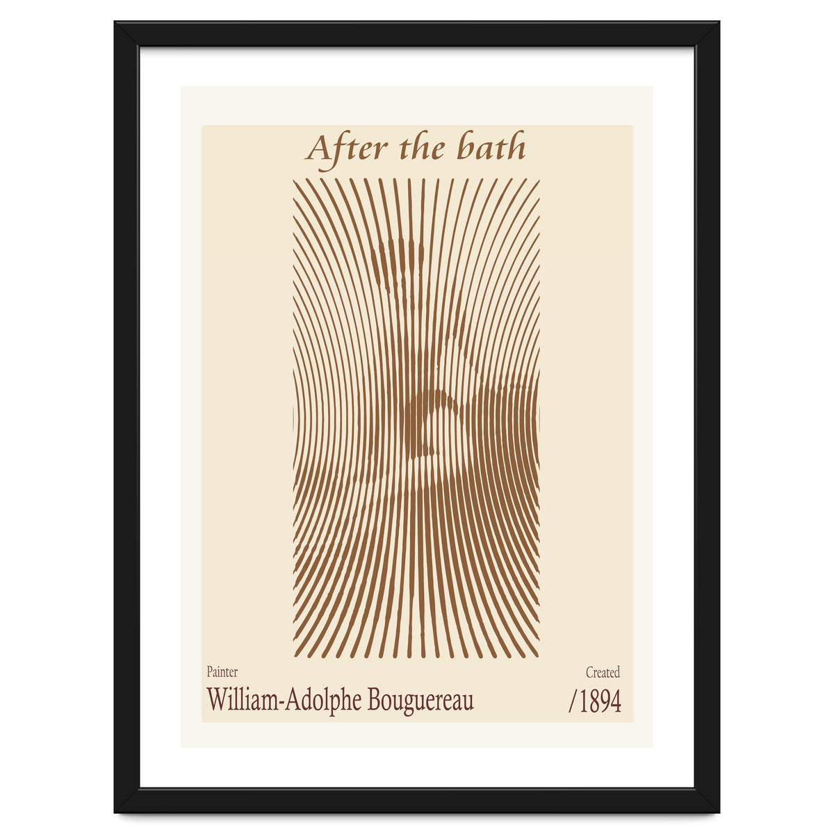 After The Bath – William Adolphe Bouguereau (1875)