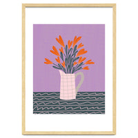 Floral Pitcher