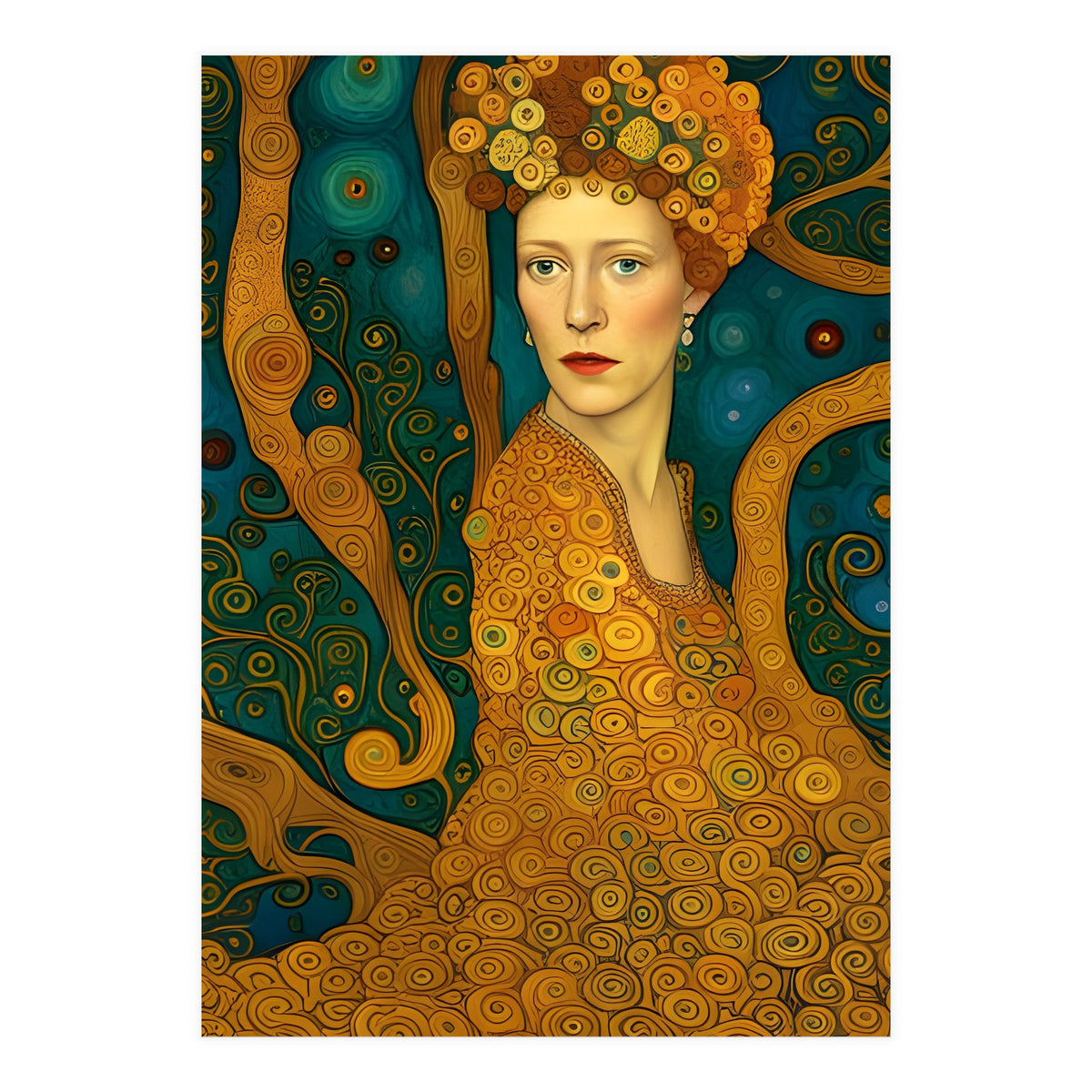 Artificial Masterworks - Klimt van Gogh (Print Only)
