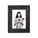 Woman In Love - Print of Paper Collage (Print Only) thumbnail
