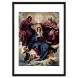 'The Coronation of the Virgin', ca. 1635, Spanish School, Oil on canvas, 176 cm x 124 cm, P01168. thumbnail