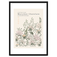 Historic decorative art Paris Queen Anne's lace