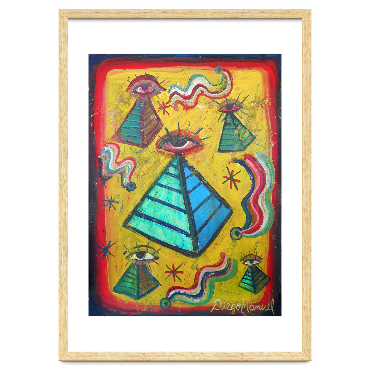 Piramides Ojos Y Cometas