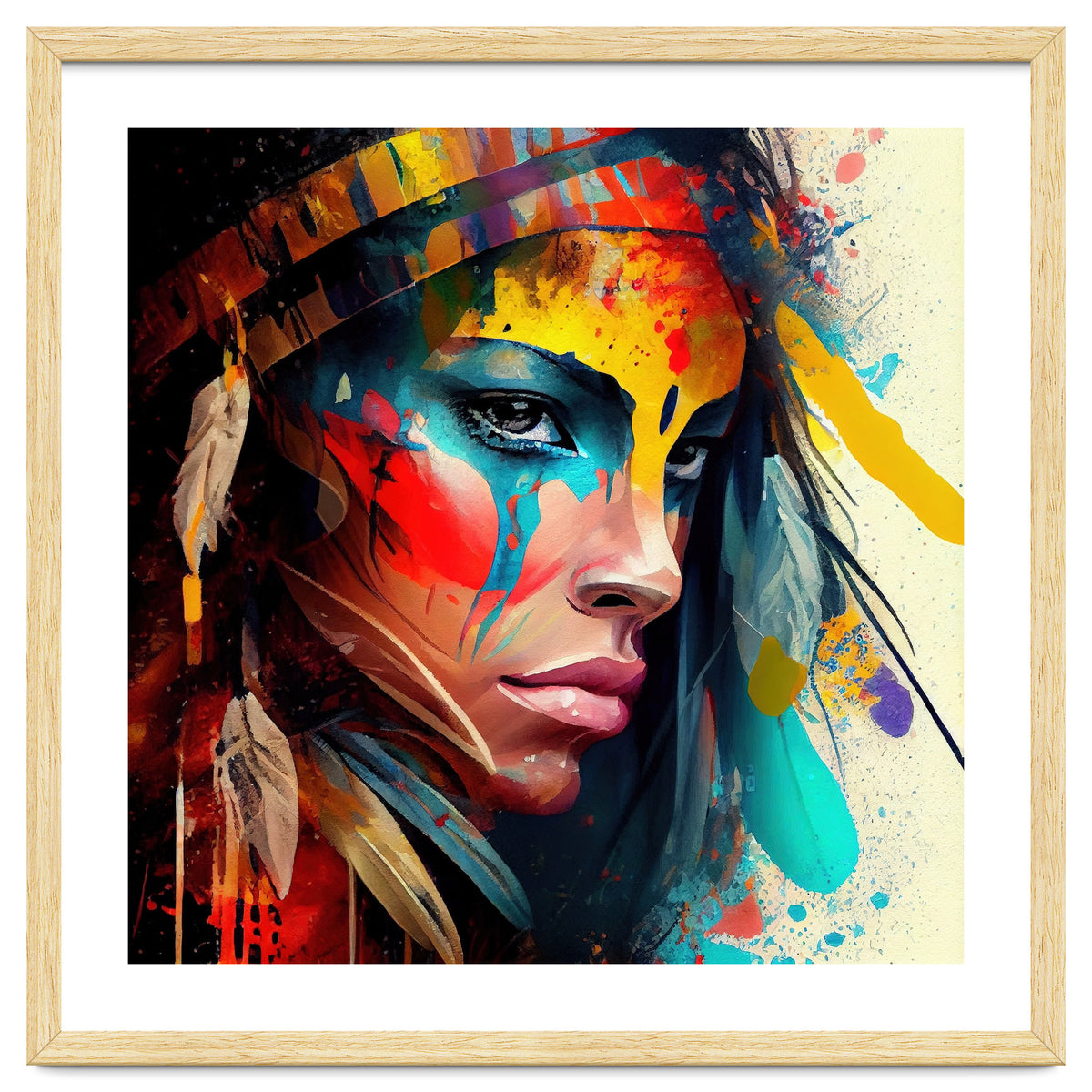 Powerful American Native Woman #5