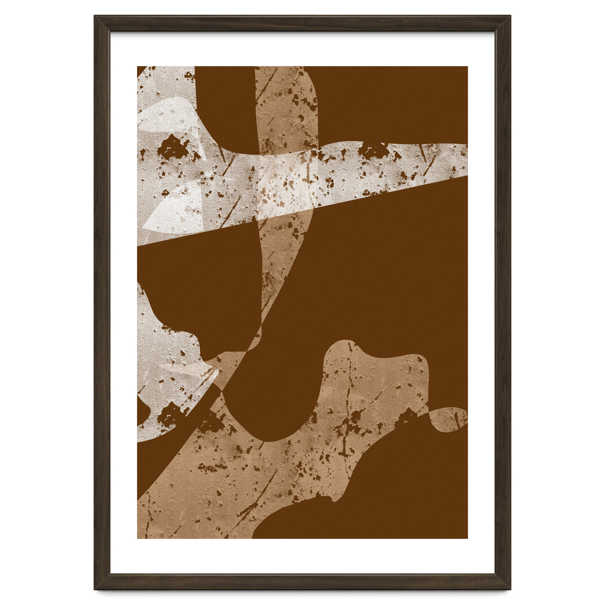 Brown Abstract Minimalist