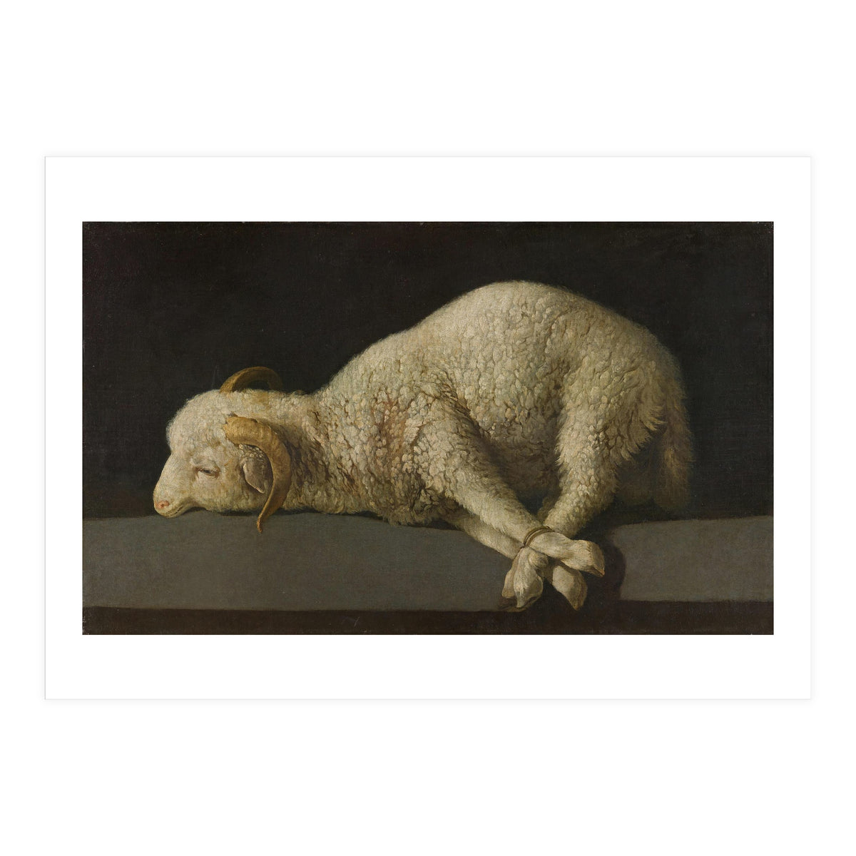 Francisco de Zurbarán / 'Agnus Dei (The Lamb of God)', 1635-1640, Spanish School. (Print Only)