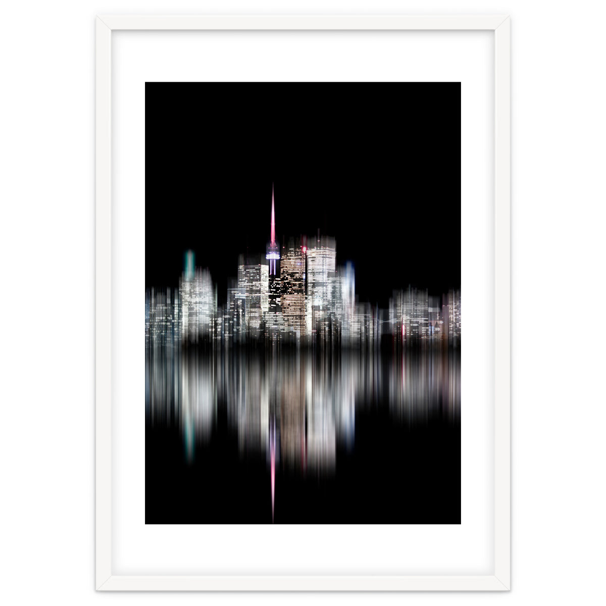Toronto Skyline Blur Version No 2