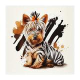 Watercolor Yorkshire Terrier Dog (Print Only) thumbnail